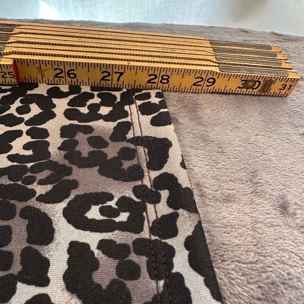 Apt 9 Cheetah, Leopard Print Black Silver Grey Si… - image 7